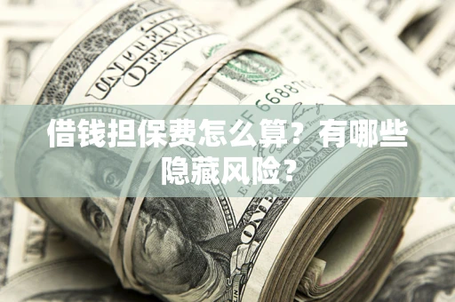 济南借钱担保费怎么算？有哪些隐藏风险？