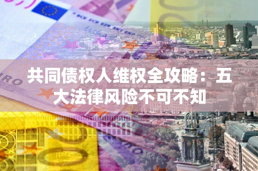 济南共同债权人维权全攻略：五大法律风险不可不知