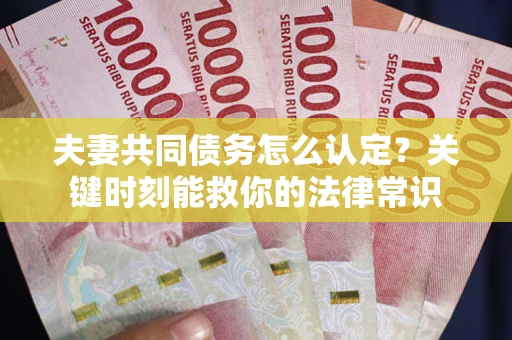 济南夫妻共同债务怎么认定？关键时刻能救你的法律常识