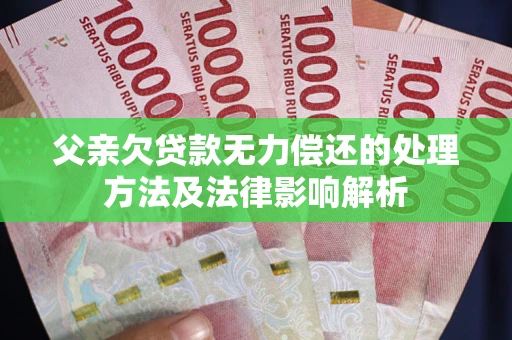 济南父亲欠贷款无力偿还的处理方法及法律影响解析